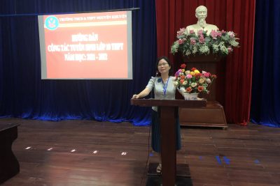 HƯỚNG DẪN CÔNG TÁC TUYỂN SINH LỚP 10, NĂM HỌC 2022 -2023