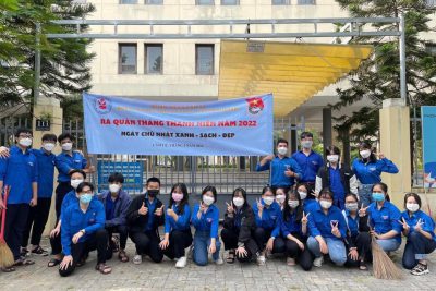 “NGÀY CHỦ NHẬT XANH – SẠCH – ĐẸP”